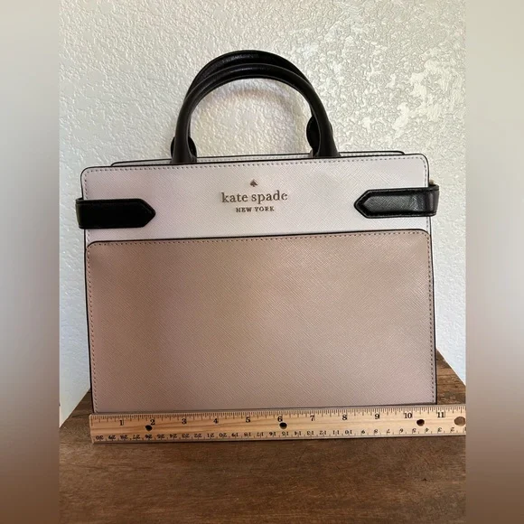 Kate Spade NWOT Beige and Black Classic Women's Bag Set - Picture 9 of 16